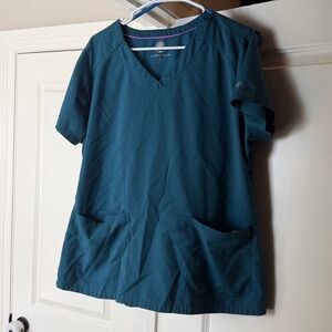 Healing hands jogger scrub pants and top (set)